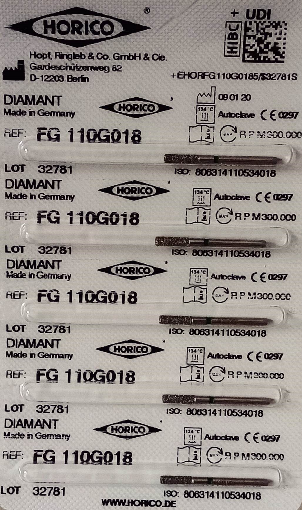 Fraise Diamantée Cylindrique FG 110G018